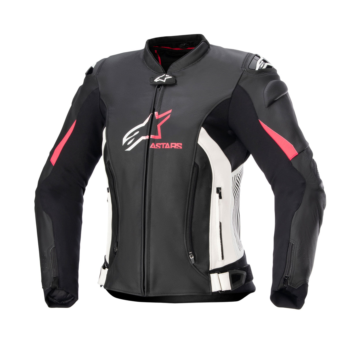 Alpinestars Stella Gp Plus V4 Leather Jkt Black/W/Diva Pink