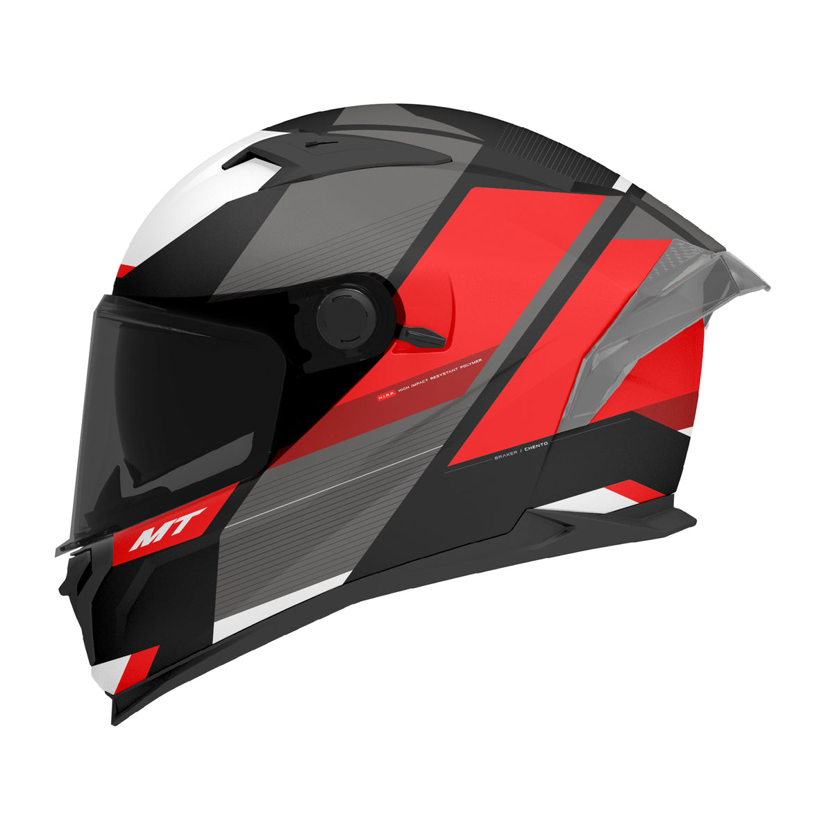 MT Braker SV Chento B5 Matt Black Red