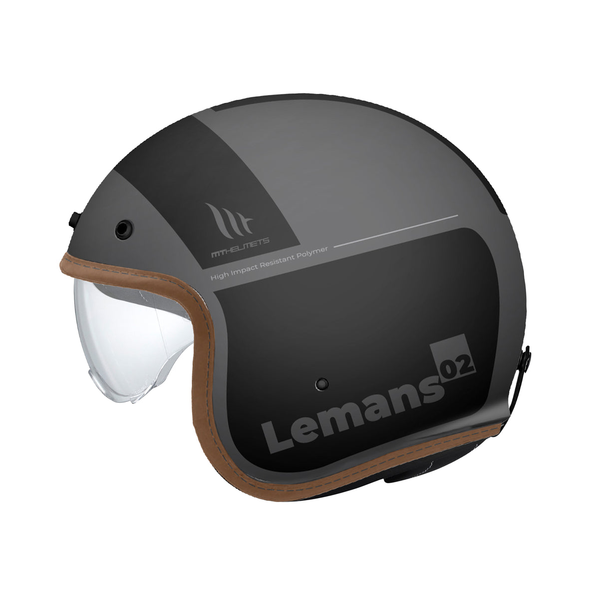 MT Le Mans 2 SV S Quality D1 Matt Black Grey