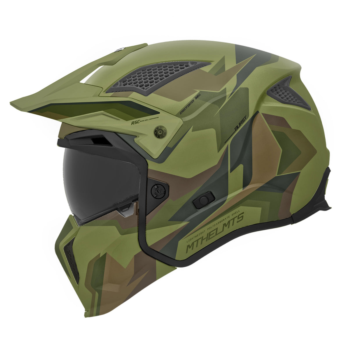MT Streetfighter SV S Burst C6 Matt Green Camo