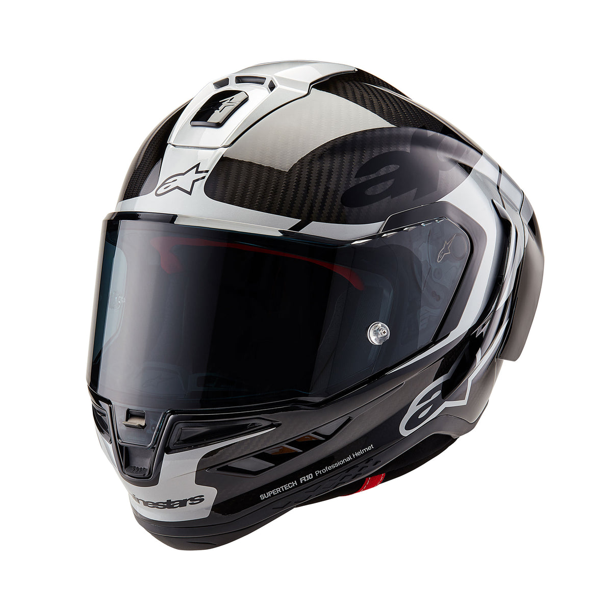 Alpinestars Supertech R10 Element Ece06/Fim Blk Carb Silver Blk GL