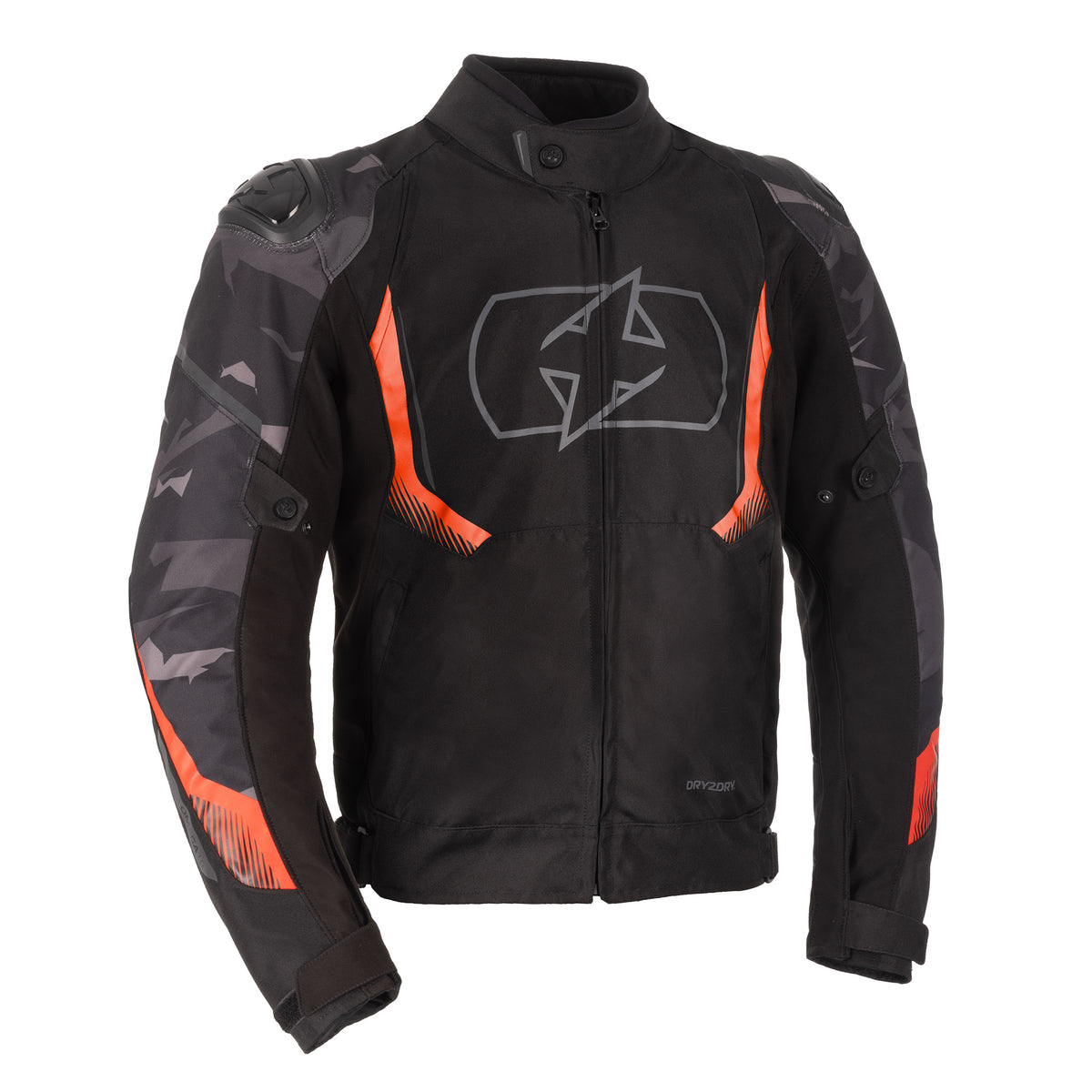 Oxford Omega 1.0 D2D MS Jkt Blk/Camo/Red