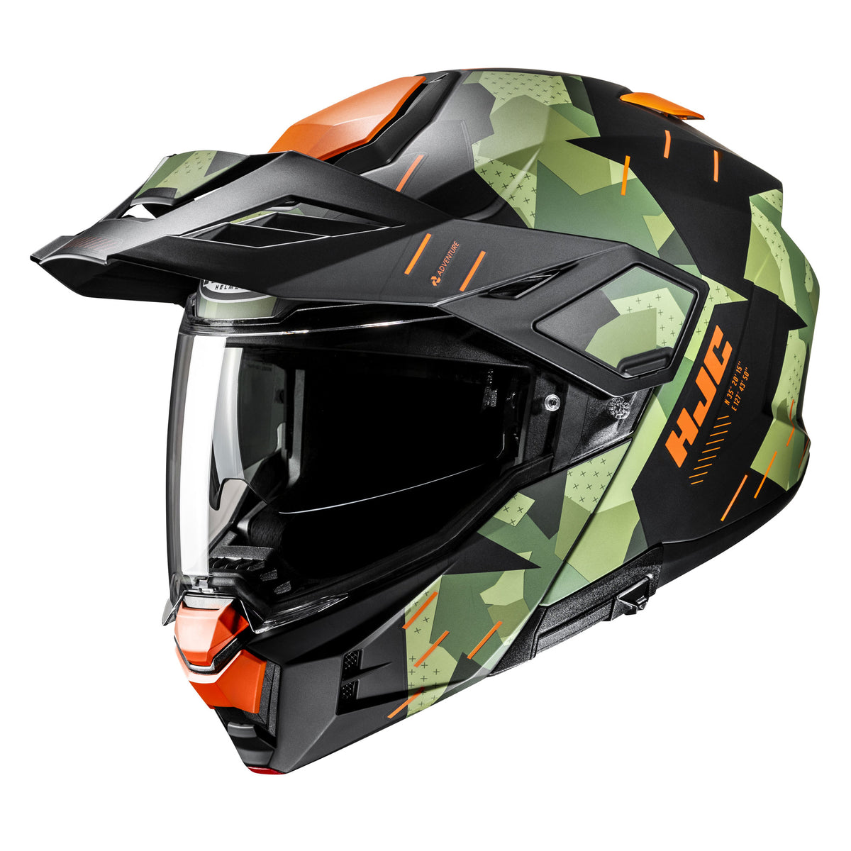 HJC I80 Roki MC47SF Orange Black