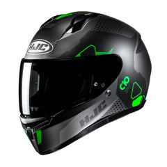 HJC C10 Aspa MC4SF Green