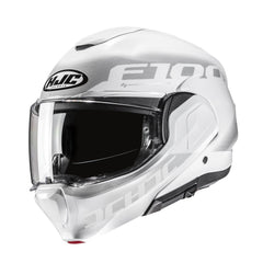 HJC F100 Hetal MC10 White