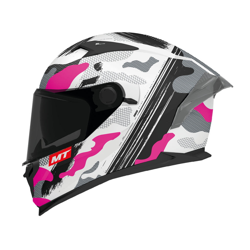 MT Braker Crossover A8 Matt Pink – Bridge Motorcycles Limited