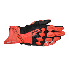 Alpinestars GP Plus R V3 Gloves Bright Red Red Fluo Black
