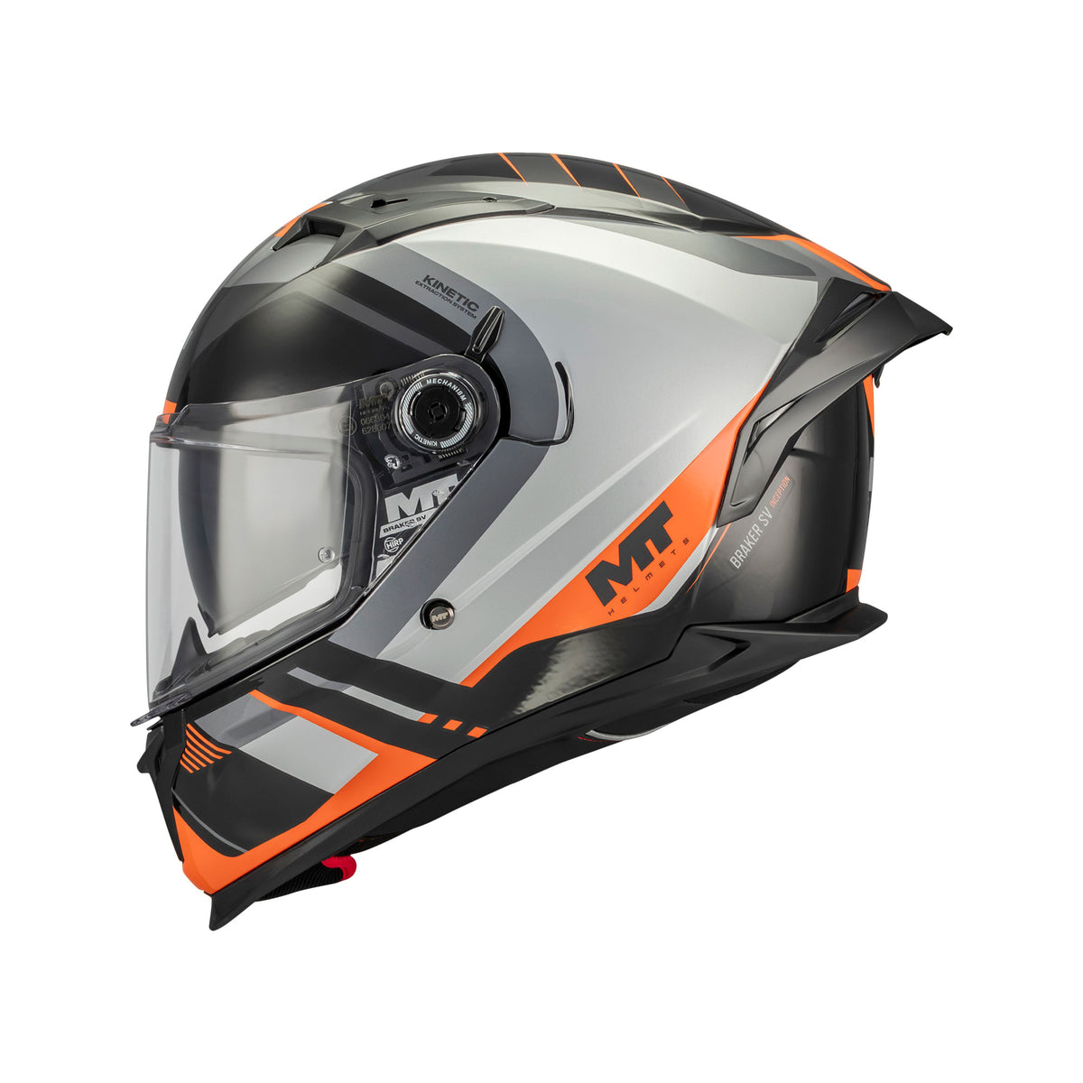 MT Braker SV Inception B4 Gloss Black Grey Orange