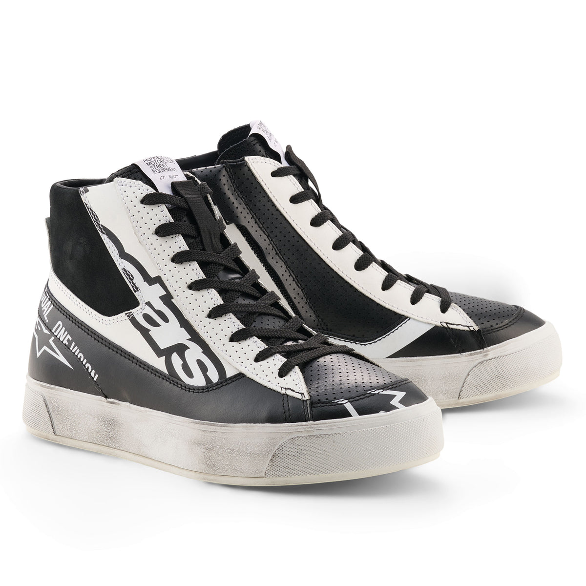 Alpinestars Stella Stated Flair Shoes Black White