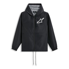 Alpinestars Speeder Chromium Windbreaker Jacket Black White