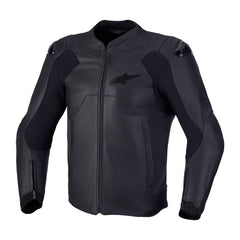 Alpinestars Caliber V2 Leather Jacket Black Black