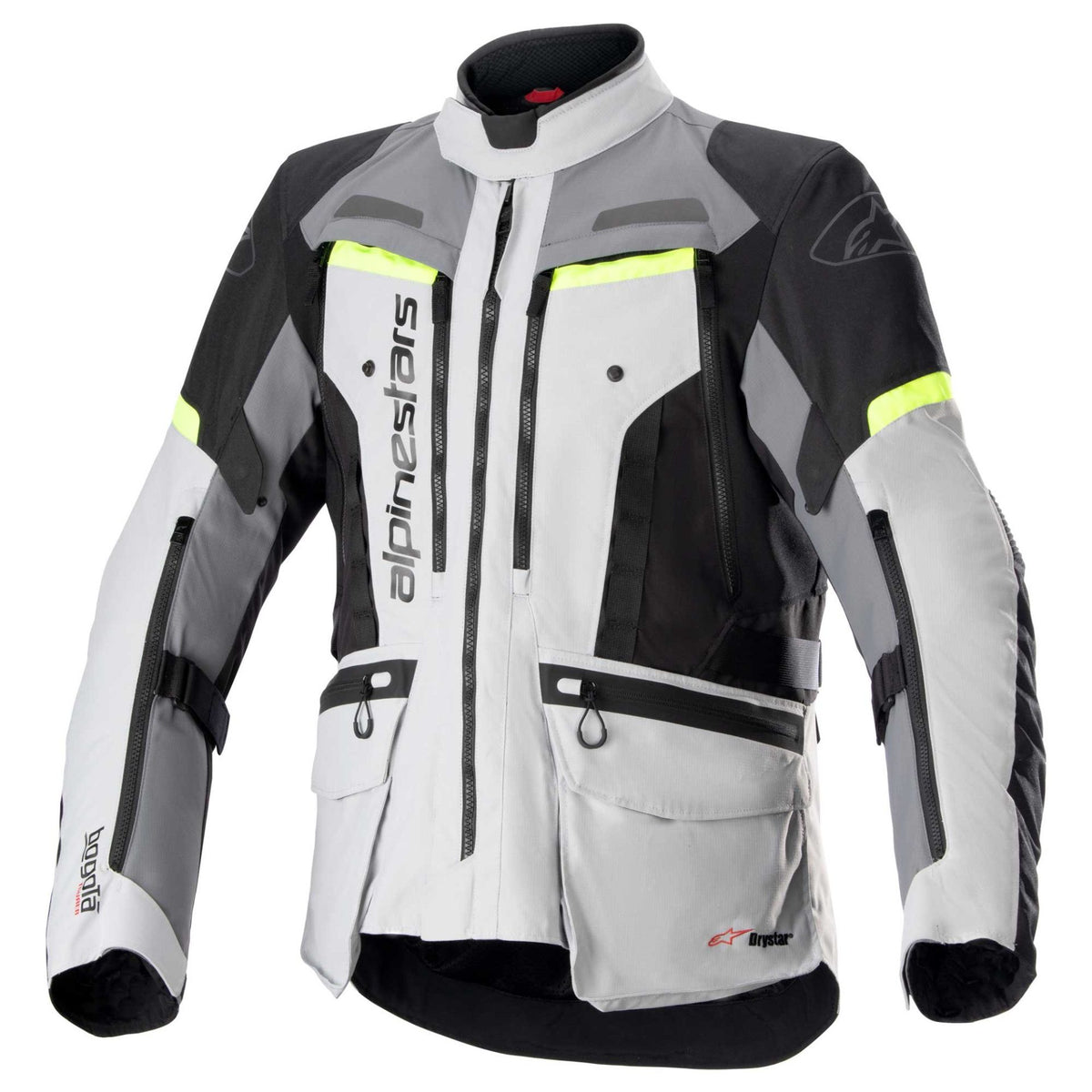 ALPINESTARS BOGOTA PRO JACKET ICE GREY/DARK GREY/YELLOW