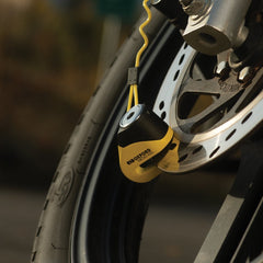 Oxford Micro XD5 Disc Lock Yellow/Black