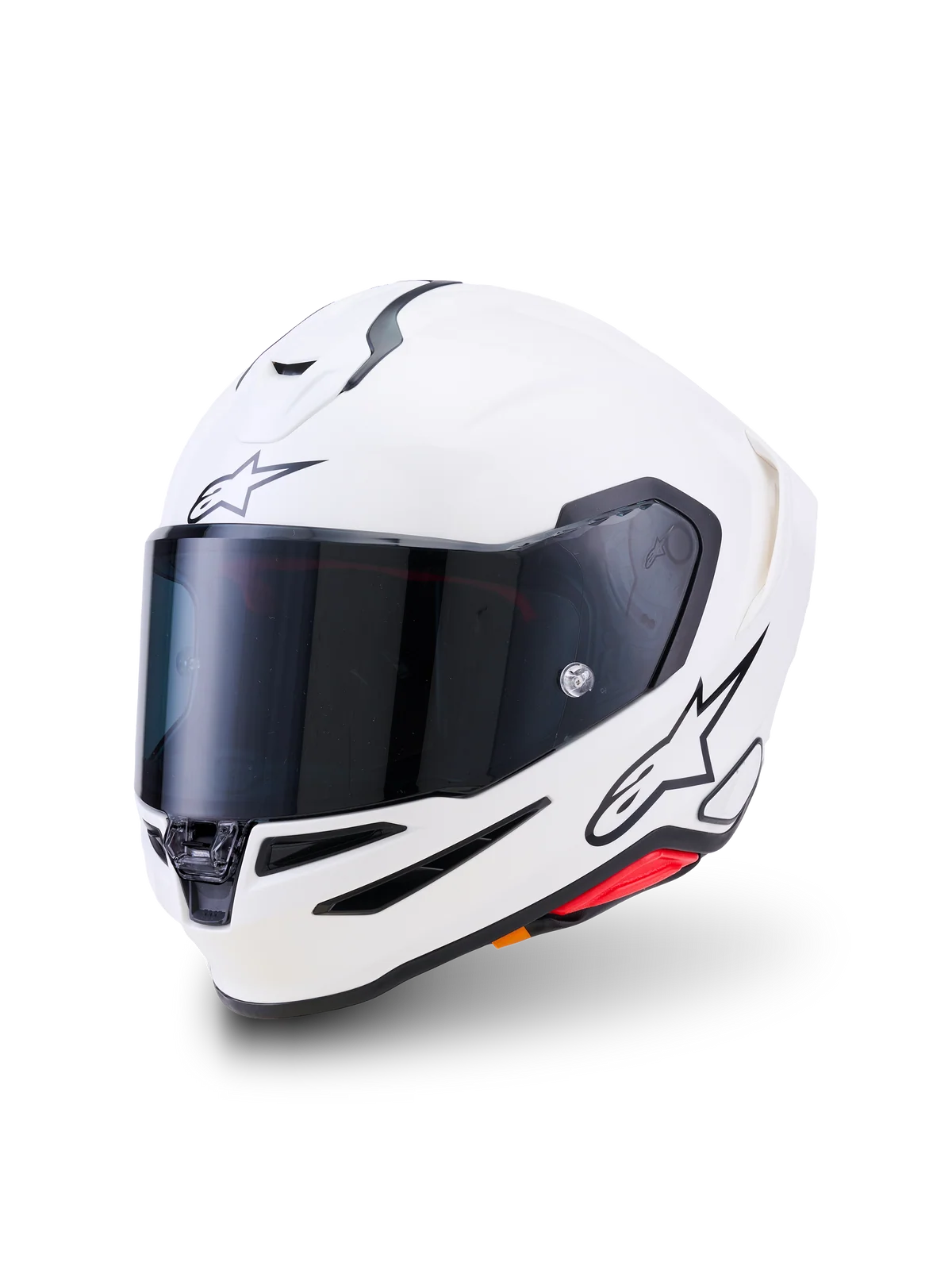 Alpinestars S-R7 Solid Helmet - White Glossy