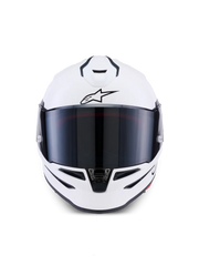 Alpinestars S-R7 Solid Helmet - White Glossy