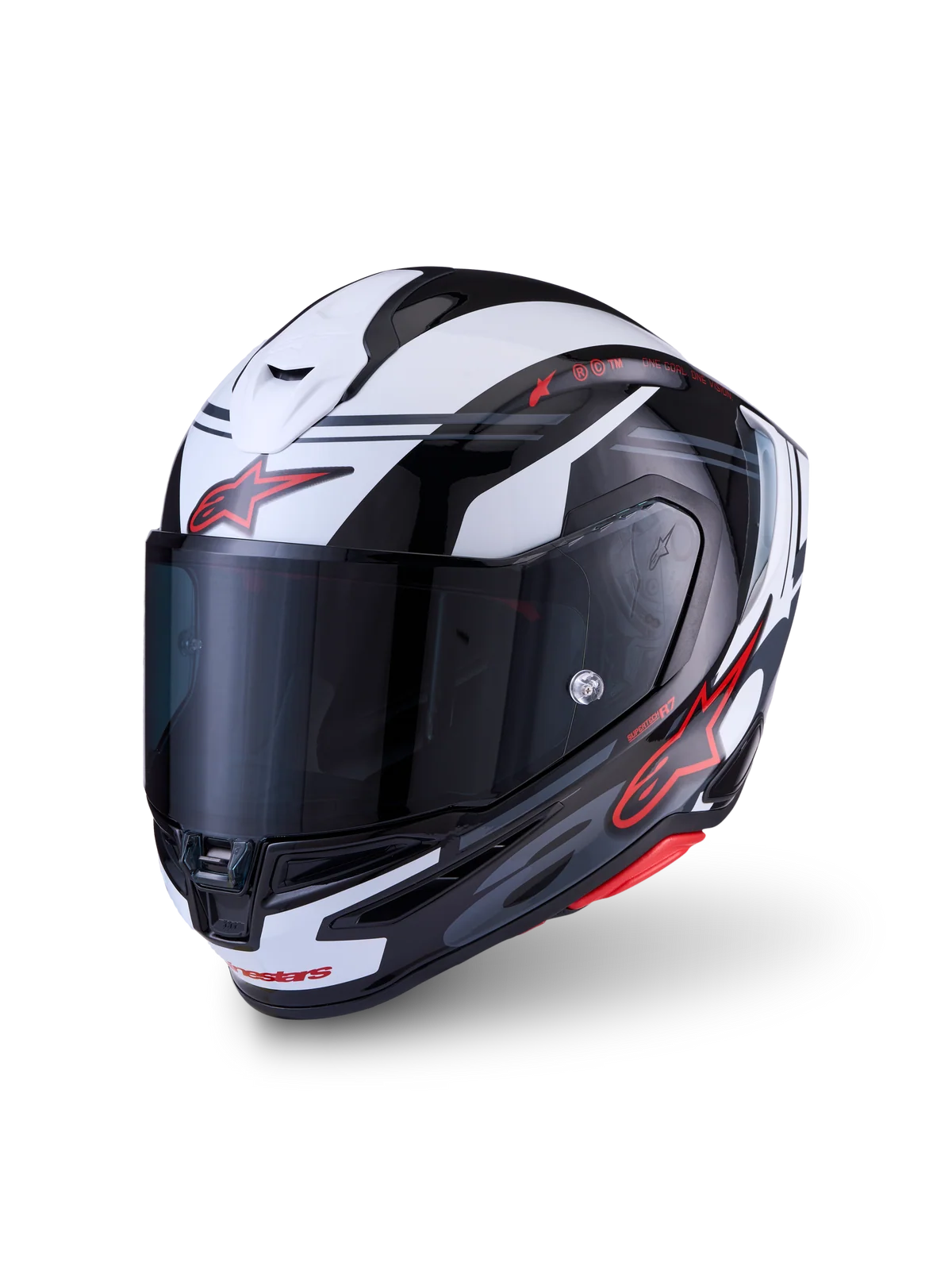 Alpinestars Supertech R7 - A-Core Gloss Black / White / Red
