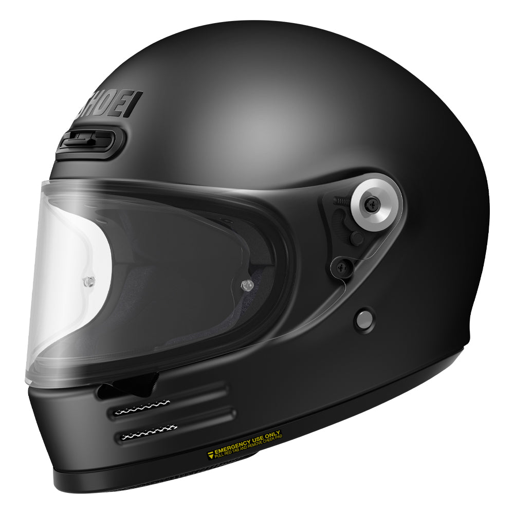 SHOEI GLAMSTER: Matt Black