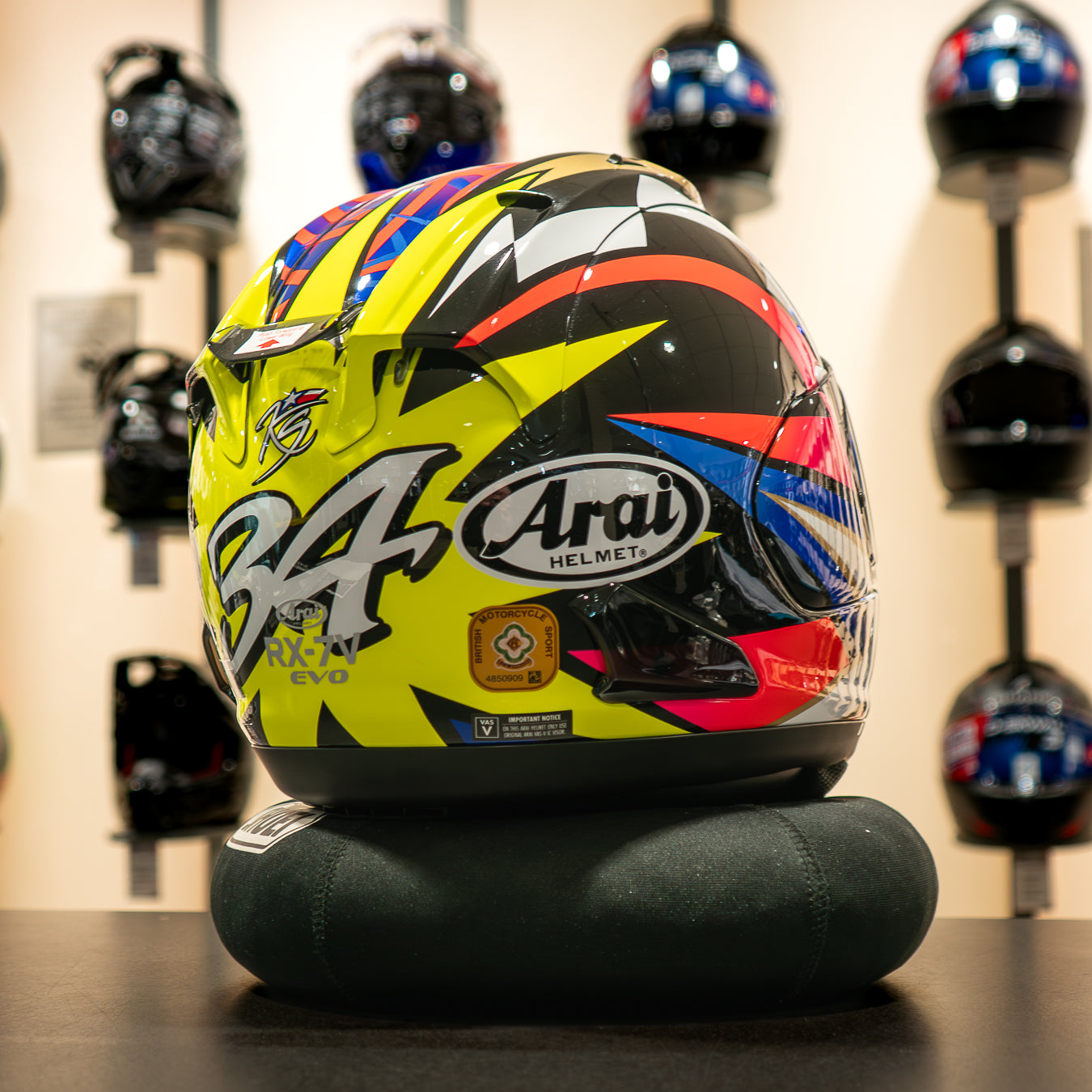 Arai RX-7V Evo Schwantz 30th Anniversary