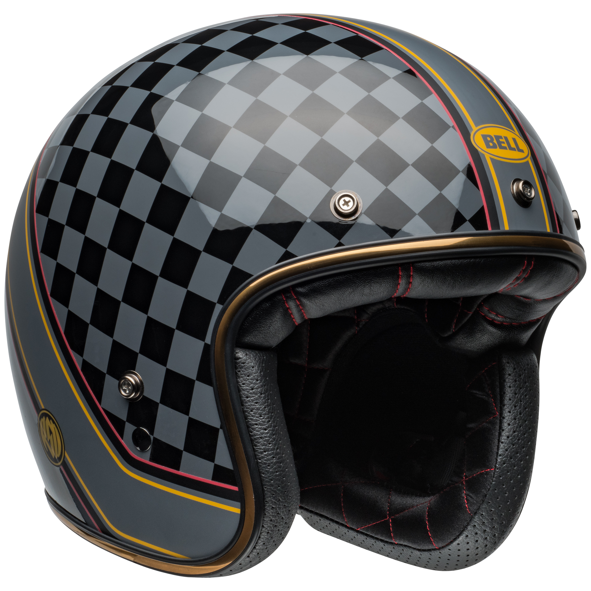 Bell Custom 500 Helmet (RSD Wreckers Matte Gloss Black/Gold)