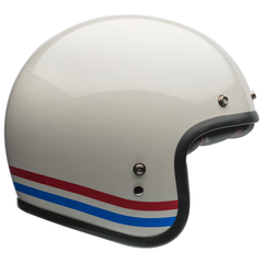 Bell Custom 500 Stripes Helmet Pearl White