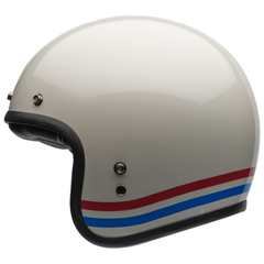 Bell Custom 500 Stripes Helmet Pearl White