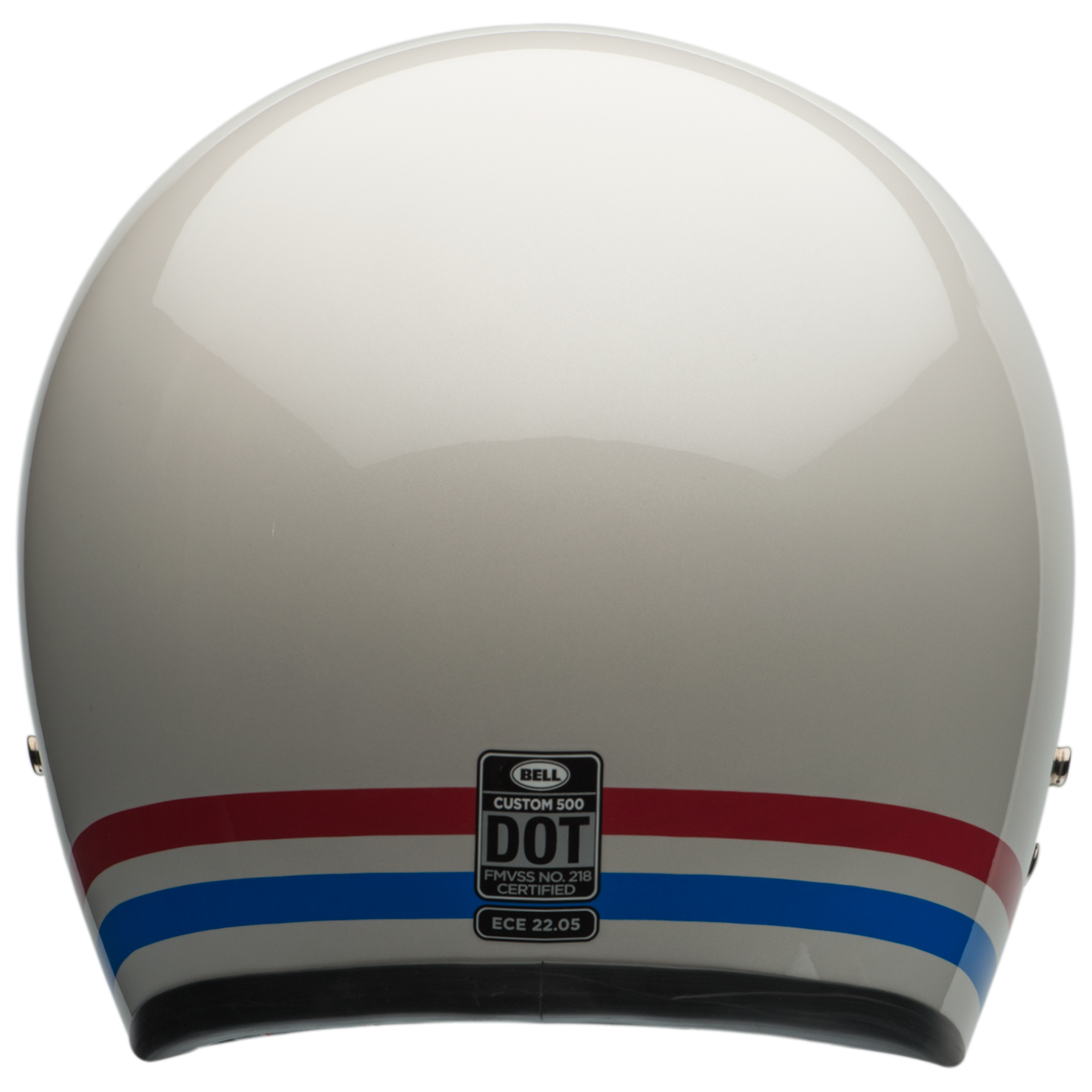 Bell Custom 500 Stripes Helmet Pearl White