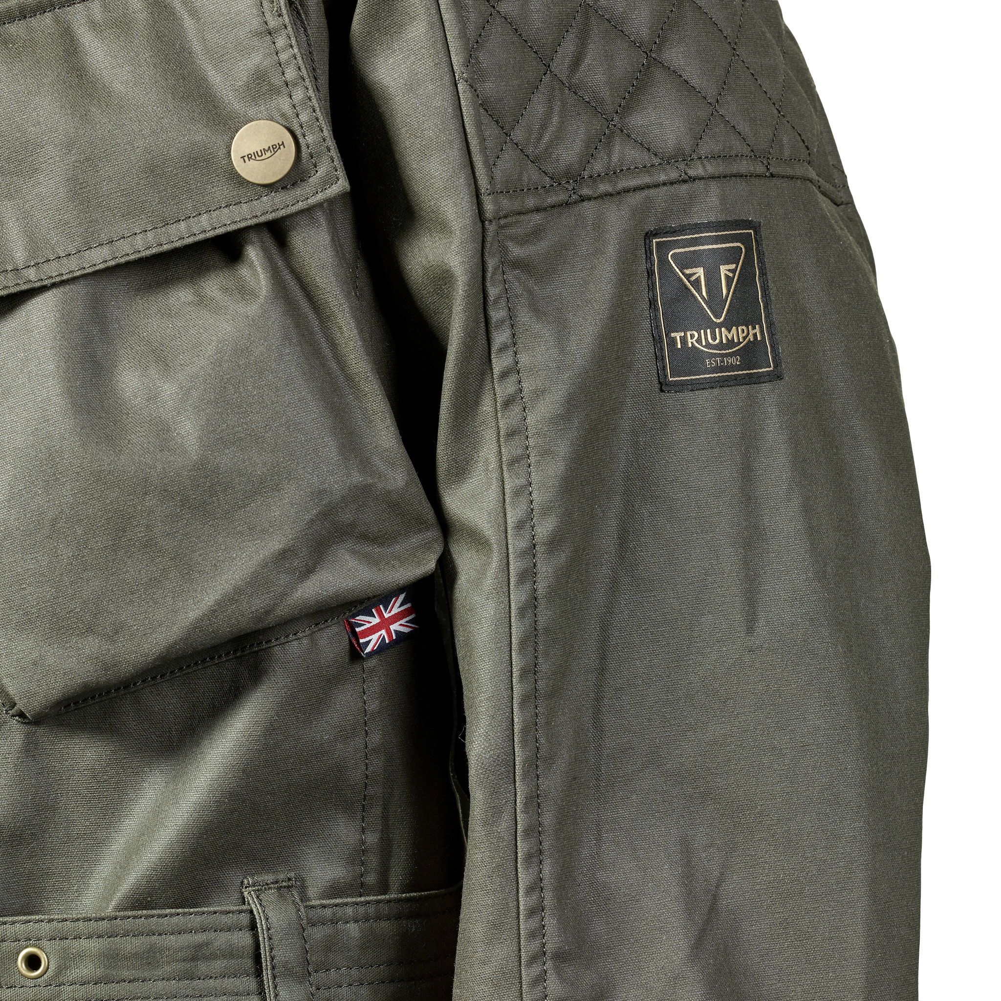 Triumph Beck 2 Jacket - Khaki