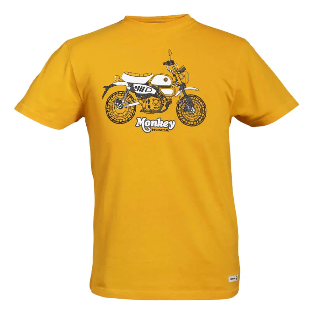 Honda Monkey T-shirt - Yellow