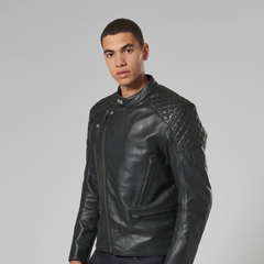 Triumph Braddan Asymmetric Leather Jacket