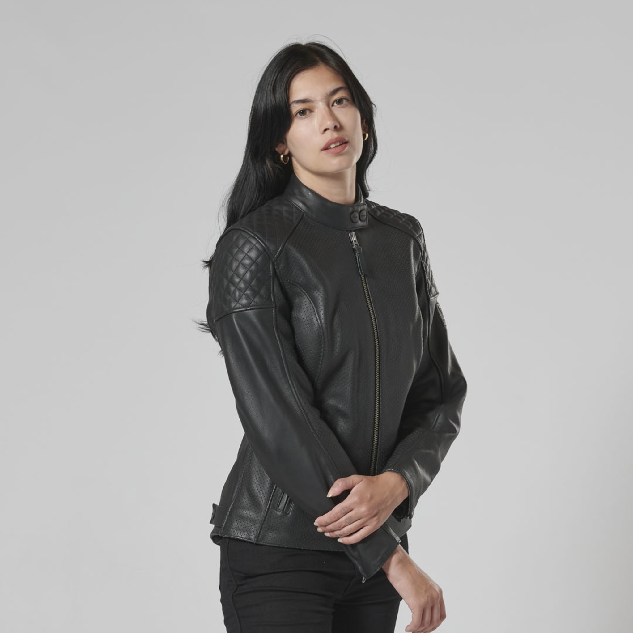 Triumph Ladies Braddan Air Jacket - Black