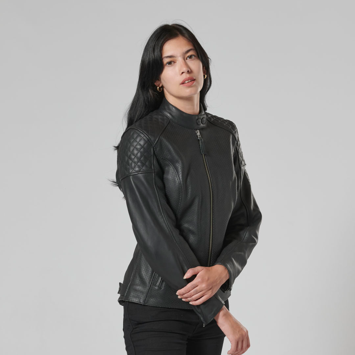 Triumph Ladies Braddan Air Jacket - Black