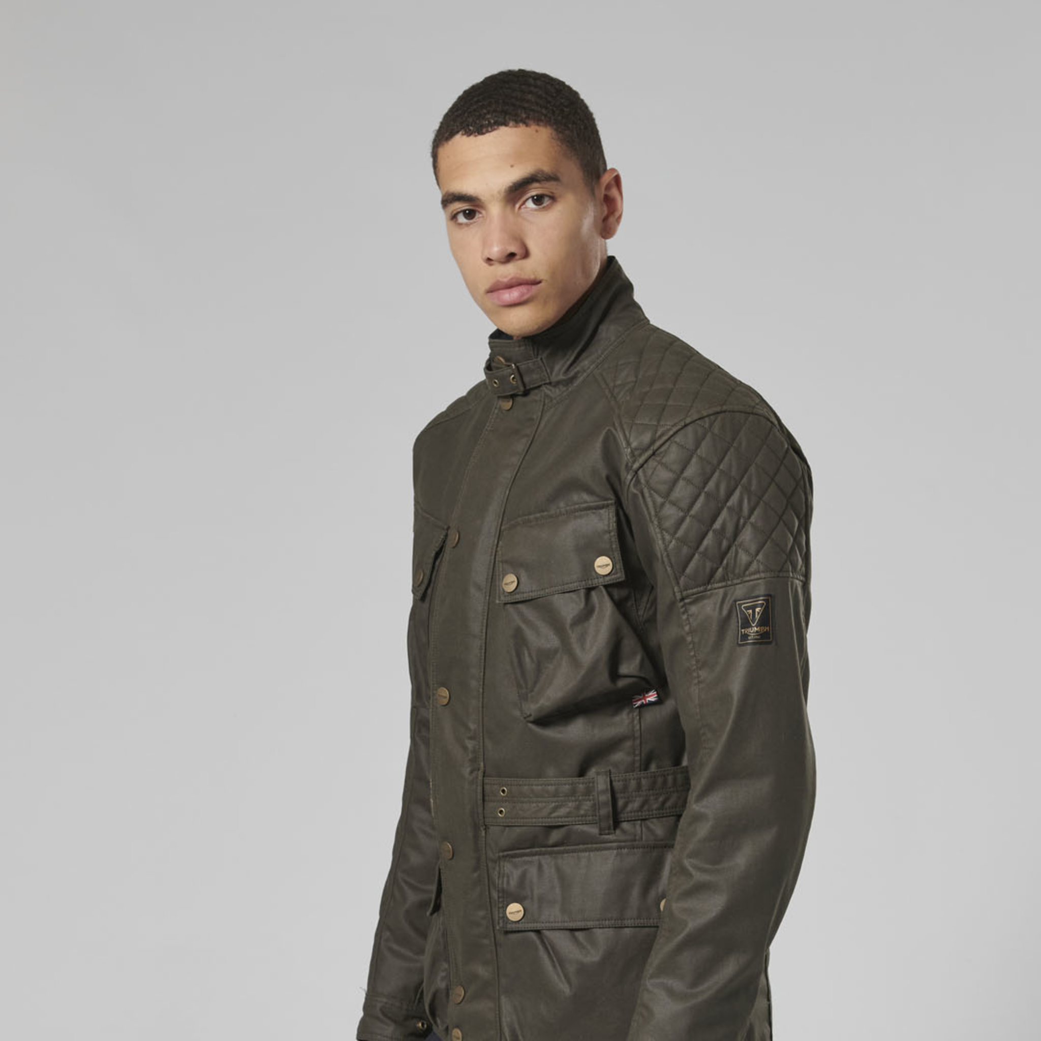 Triumph Beck 2 Jacket - Khaki