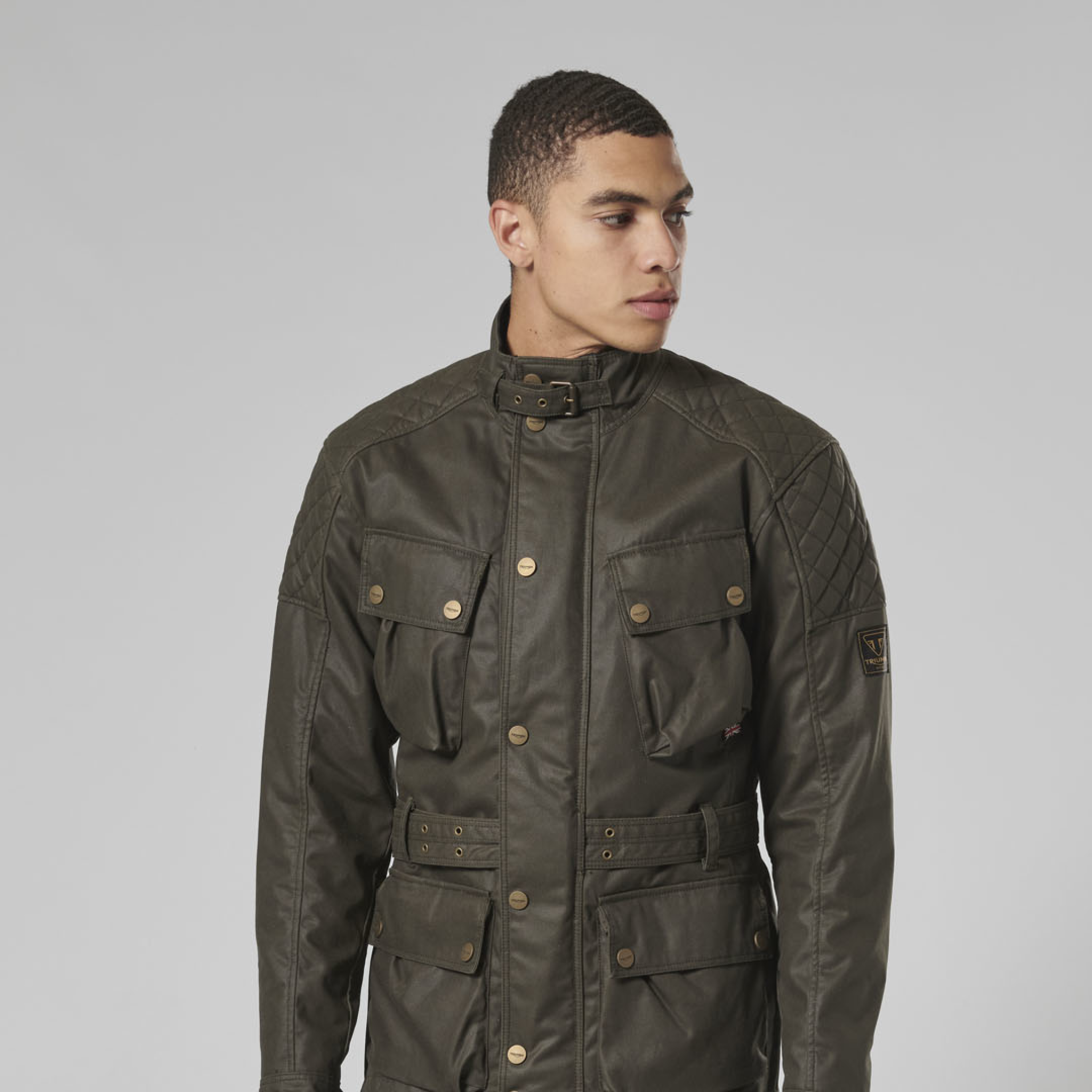 Triumph Beck 2 Jacket - Khaki