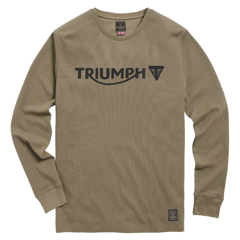 Triumph Bettmann long sleeve waffle tee