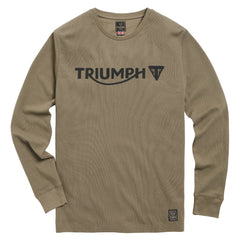 Triumph Bettmann long sleeve waffle tee