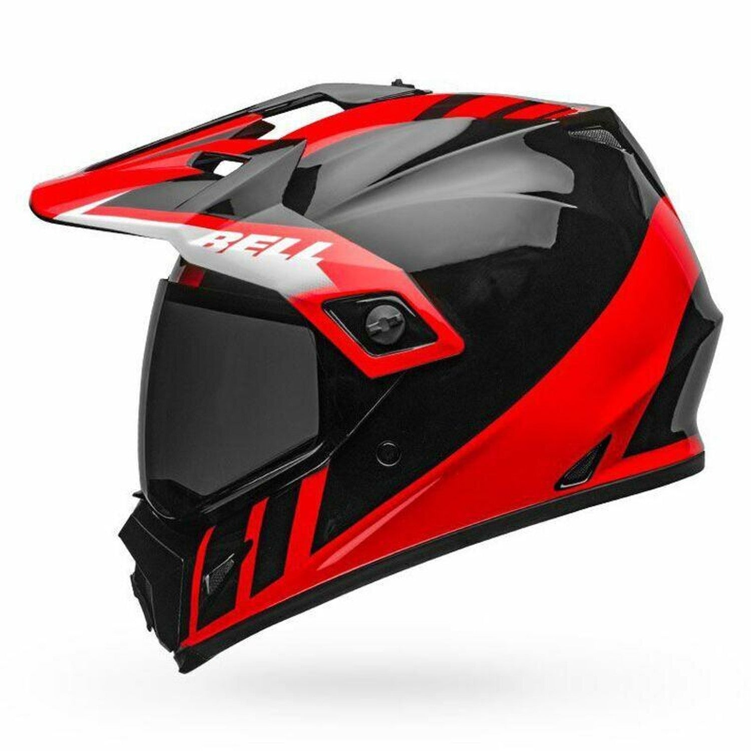 Bell MX-9 Adventure Mips Helmet- Black/Red