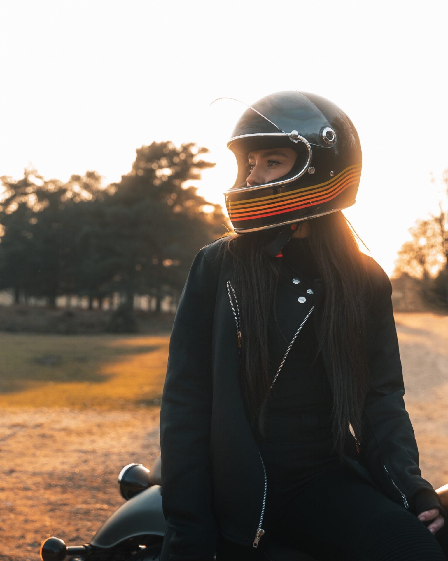 MOTOGIRL SHERRIE BLACK JACKET