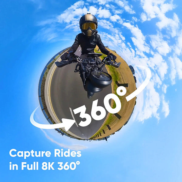 Insta360 X4 Action Camera  - Motorcycle Bundle