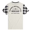 Preston Checkerboard Sleeve Tee