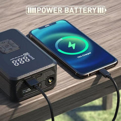 ROKiT 5200mAh Portable Tyre Inflator