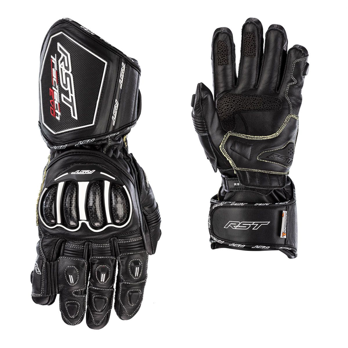 RST TRACTECH EVO 4 GLOVES LONG | BLACK