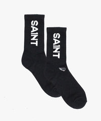 SA1NT BAMBOO SOCKS | BLACK