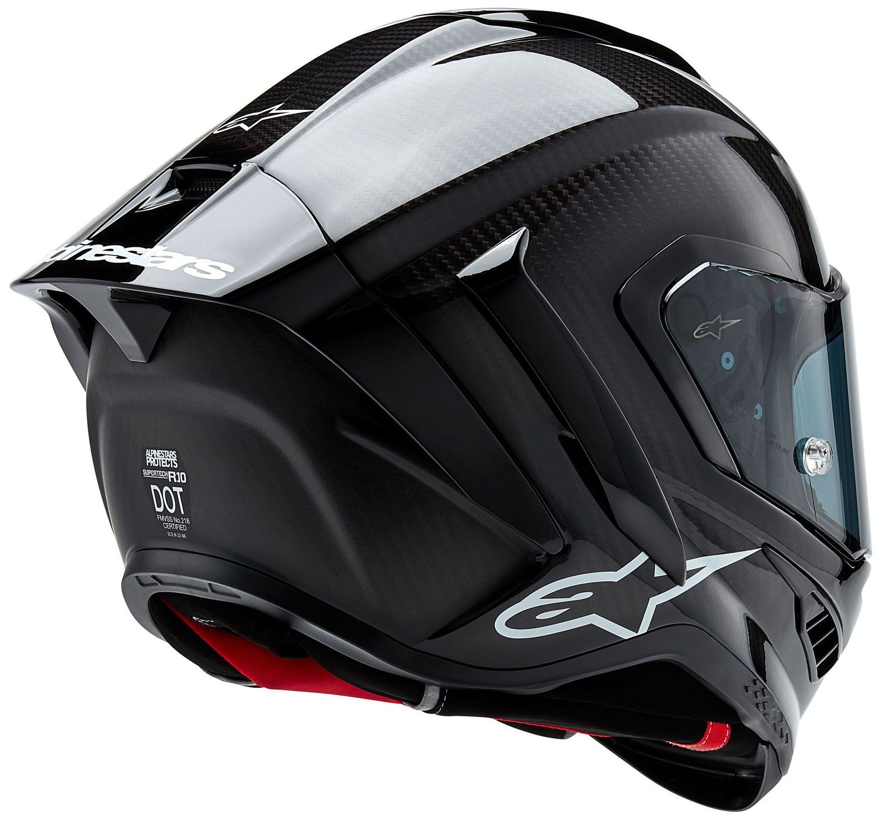 Alpinestars Supertech R10 FIM - Gloss/Matt Carbon