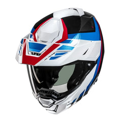HJC I80 Imes MC1SF - White, Blue, Red
