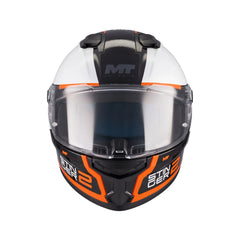 MT Stinger 2 Core B0 Gloss Black White Orange